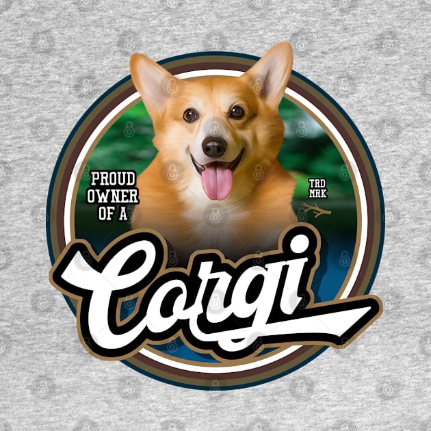 Corgi proud owner by Puppy & cute